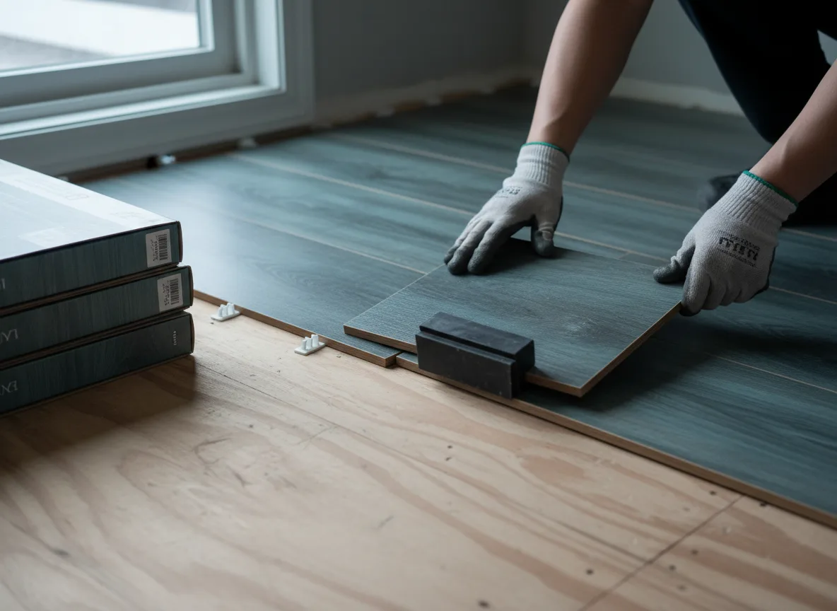 Luxury Vinyl Plank Installation company in Driscoll, ND